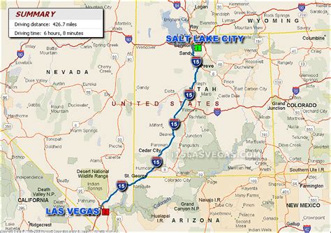 slc to lv|salt lake city to las vegas driving.